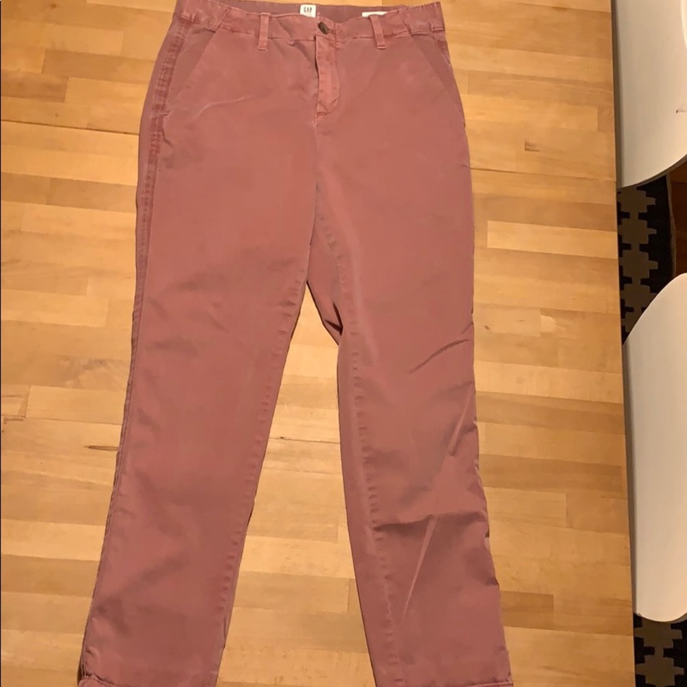 Gap size 2 Girlfriend Chinos